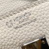 Replica Hermès Birkin Haze Blue Cream White - premium superclone handbag