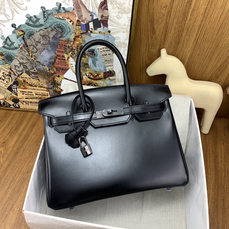 Replica Hermès Birkin Royal Box Black - high-quality designer bag dupe