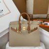 Replica Hermès Birkin Trench Brown Frosted - 1:1 premium replica handbag