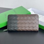 Portafoglio lungo con zip BV - Replica Bottega Continental