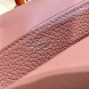 Fake Hermès Halzan Pink - elite factory replica handbag