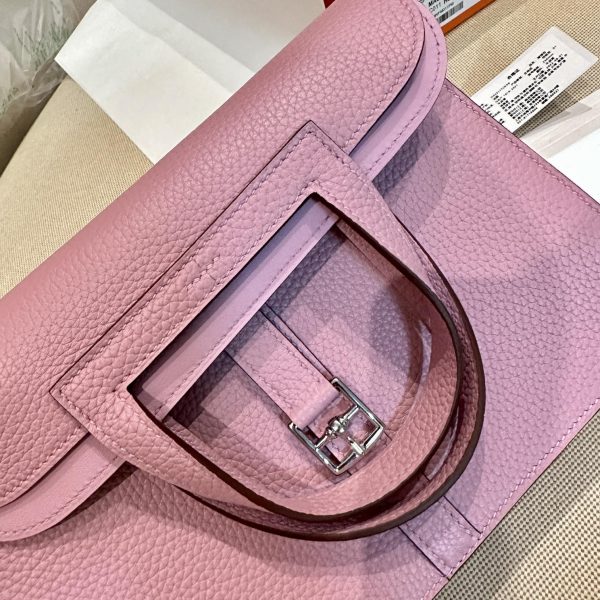 Replica Hermès Halzan Pink