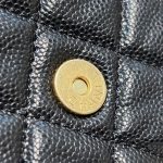 CHANEL 23c Hobo Small Black - chanel 23c hobo black dupe detail 8