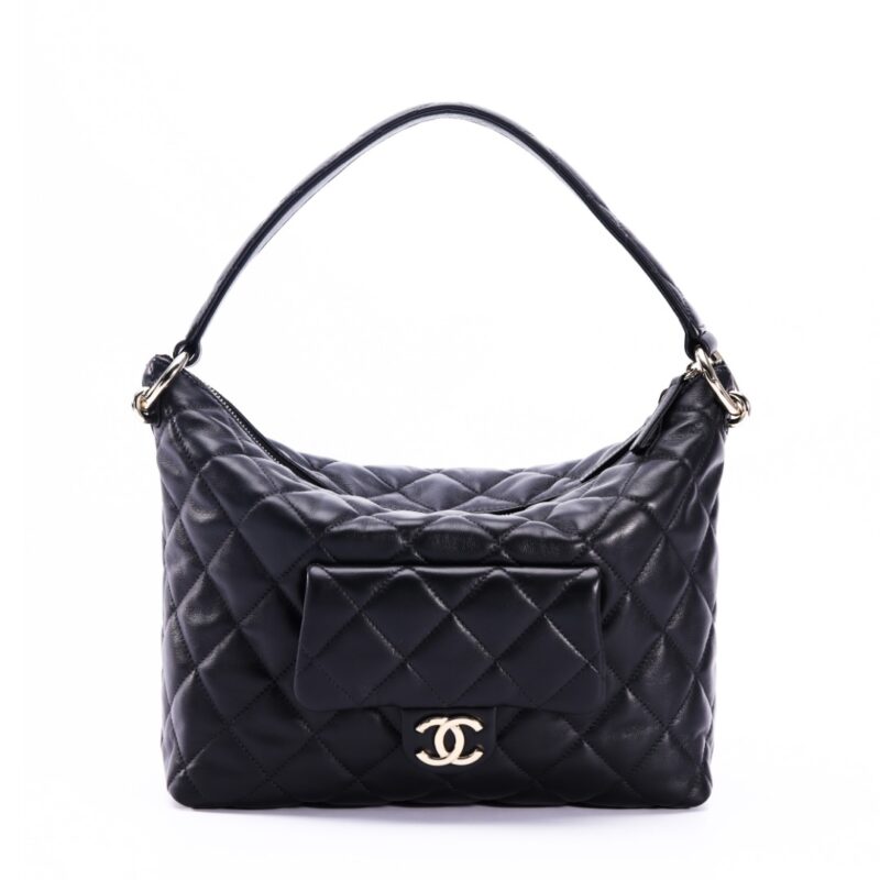 49606_g1 CHANEL 23B Hobo Underarm Bag - chanel 23b hobo underarm replica detail 1