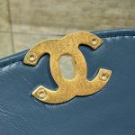 49609_g2 CHANEL 23k Kelly Grey-Blue - chanel kelly grey blue replica detail 2
