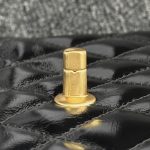CHANEL 23k Kelly Black - fake chanel kelly black detail 5