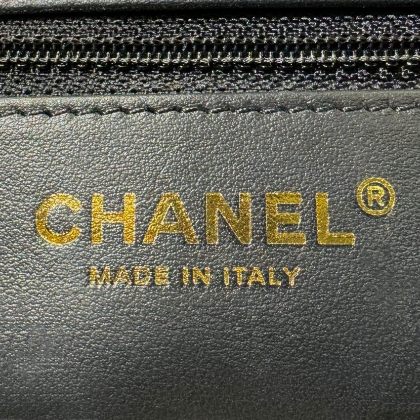 CHANEL 23k Kelly Black - fake chanel kelly black detail 8