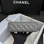 49626_g2 CHANEL 23k Kelly Grey - fake chanel kelly grey detail 2