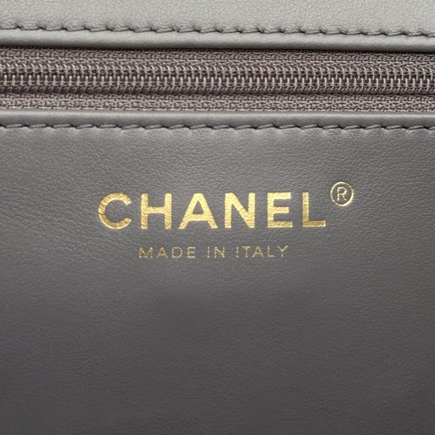 49626_g6 CHANEL 23k Kelly Grey - fake chanel kelly grey detail 6