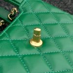 CHANEL 23k Kelly Green - chanel kelly green replica detail 4