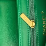 CHANEL 23k Kelly Green - chanel kelly green replica detail 5