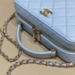 49648_g4 CHANEL 22 Camera Bag Blue - fake chanel camera blue detail 4