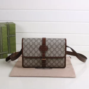 Replica Gucci GG Retro Messenger Bag - best quality fake designer bag