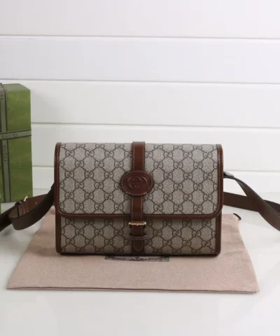 Replica Gucci GG Retro Messenger Bag - best quality fake designer bag