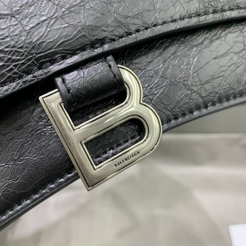 balenciaga-crush-small-black-silver-gallery-4