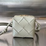 Bottega Veneta Cassette Cub Basalt - View 2 | Intrecciato Detail