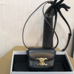 celine-triomphe-mini-black