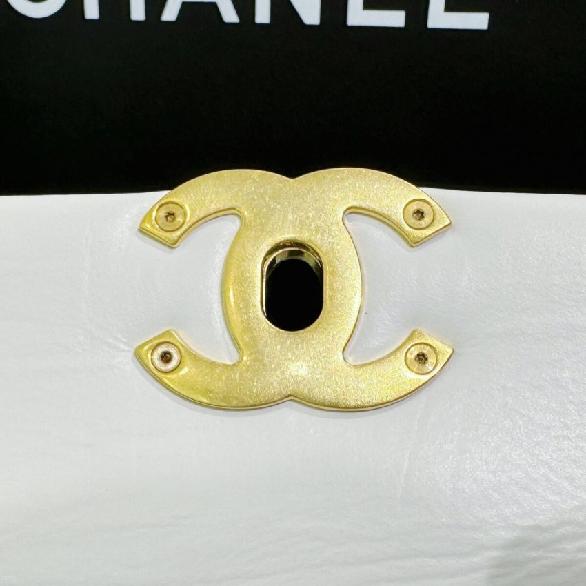 chanel-19-mini-flap-white-bag-gallery-4 CHANEL 19 Mini Flap White Bag - fake chanel 19 mini detail 6