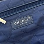 chanel-22-small-handbag-denim-gallery-7 CHANEL 22 Mini Handbag Denim - chanel 22 dupe detail 12