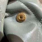 chanel-22-small-handbag-mint-green-gallery-7 CHANEL 22 Small Handbag Mint Green - fake chanel 22 detail 12