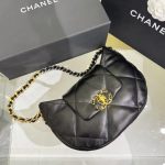 CHANEL 24c Half Moon Bag - fake chanel half moon bag detail 6