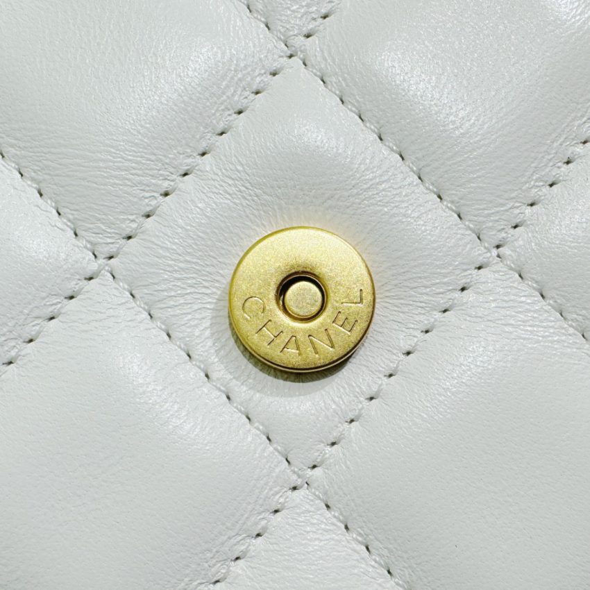 chanel-24c-round-shoulder-bag-white-gallery-6 CHANEL 24c Round Shoulder Bag White - chanel shoulder bag replica detail 10