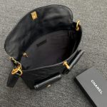 chanel-24p-postman-bag-small-black-gallery-10 CHANEL 24p Postman Bag Small Black - fake chanel postman bag detail 18