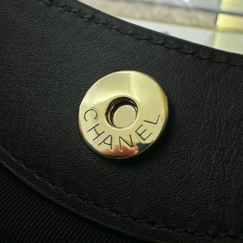CHANEL 24s Mini Horizontal Black - chanel horizontal black replica detail 9