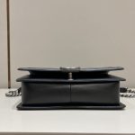 chanel-le-boy-large-black-silver-gallery-3 CHANEL Le Boy Large Black Silver - chanel boy black silver replica detail 6