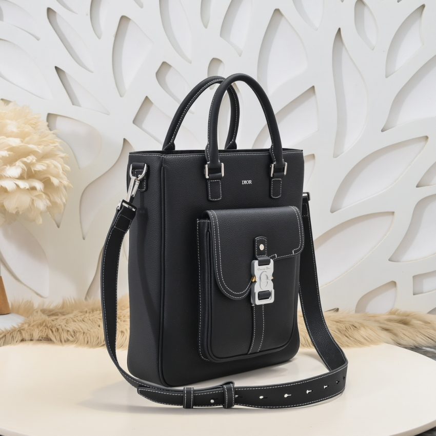 dior-saddle-shopping-tote-black-gallery-2