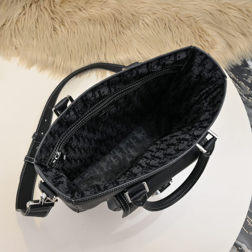 dior-saddle-shopping-tote-black-gallery-7