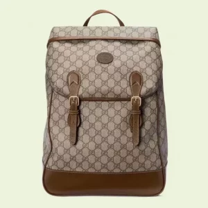 Replica Gucci Medium Backpack With Interlocking G - best quality fake designer bag