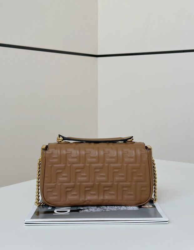 fendi-baguette-sliding-chain-brown-gallery-1