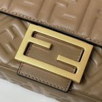 fendi-baguette-sliding-chain-brown-gallery-4