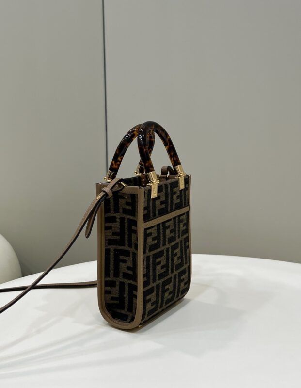 fendi-mini-tote-brown-canvas-gallery-2