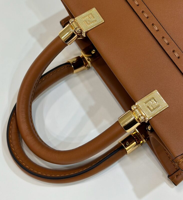 fendi-mini-tote-brown-gallery-4