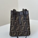 fendi-origami-small-brown-cotton-gallery-3