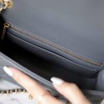g1-13 CHANEL CF 20cm Golden Ball Grey - fake chanel golden ball grey detail 1