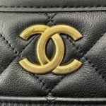 g1-29 CHANEL 24s Hobo Black - chanel 24s hobo black replica detail 1