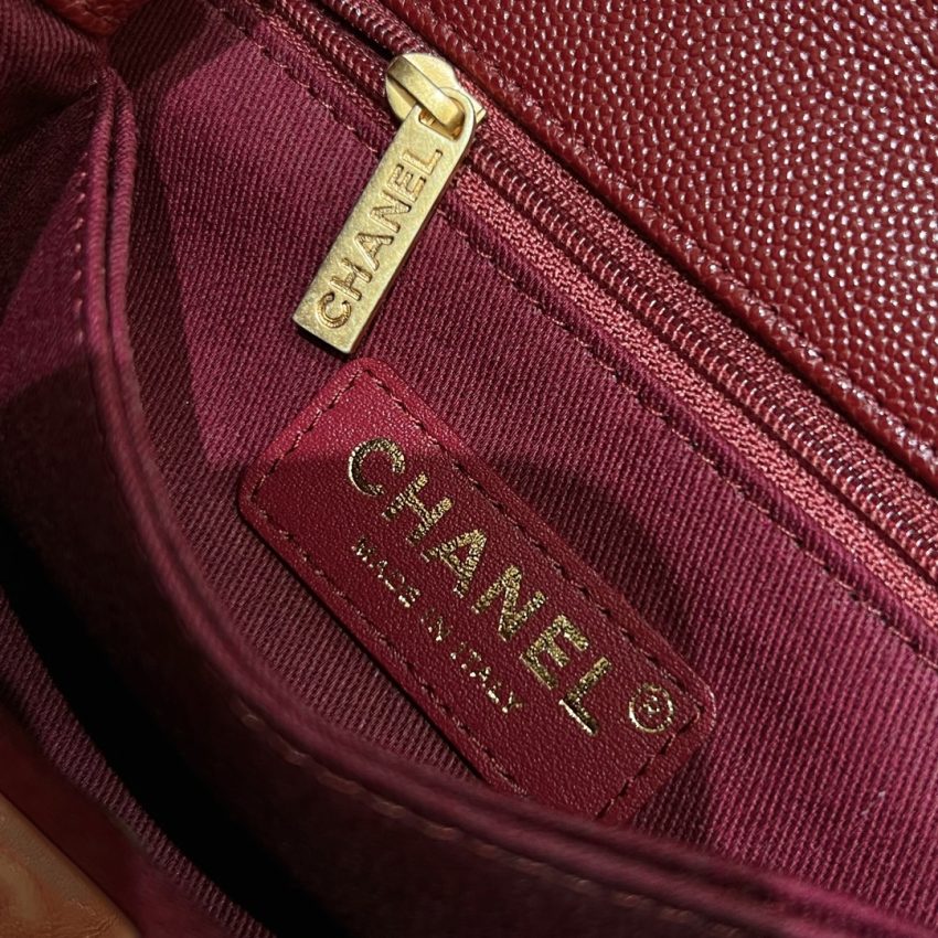 CHANEL 23P Coco Red - fake chanel coco red detail 1