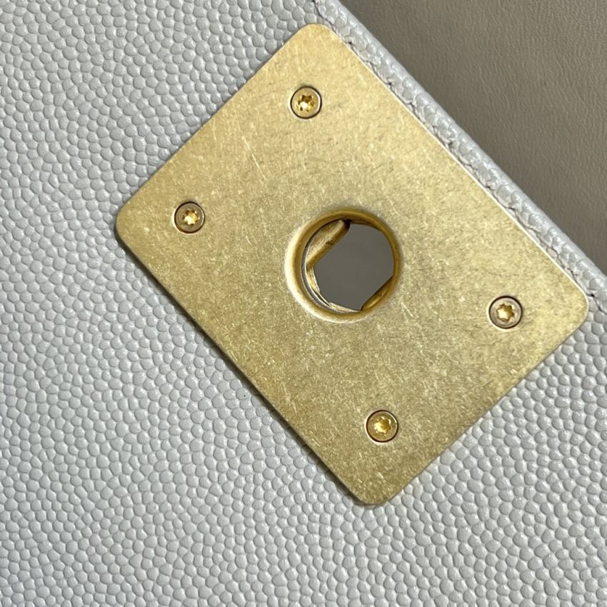 g1-6 CHANEL Le Boy Grey Gold - chanel boy grey gold replica detail 1