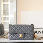 g2-13 CHANEL CF 20cm Golden Ball Grey - fake chanel golden ball grey detail 2