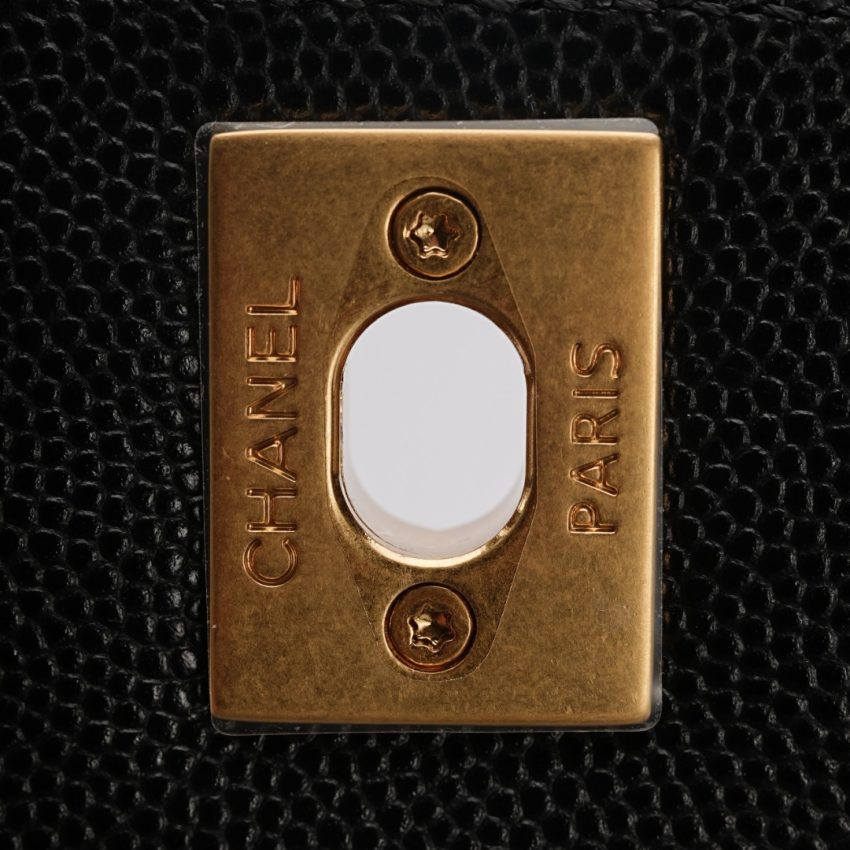 g2-3 CHANEL 23P Coco Black - fake chanel coco black detail 2