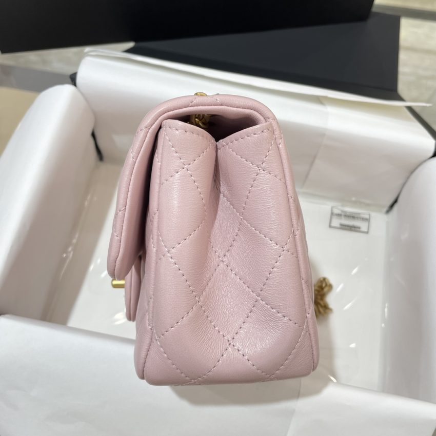 g3-10 CHANEL 23S Camellia Square Pink - fake chanel camellia pink detail 3