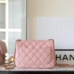 g3-14 CHANEL CF 17cm Golden Ball Pink - chanel golden ball pink dupe detail 3