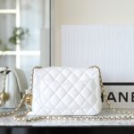 g3-16 CHANEL CF 20 cm Golden Ball White - fake chanel golden ball white detail 3