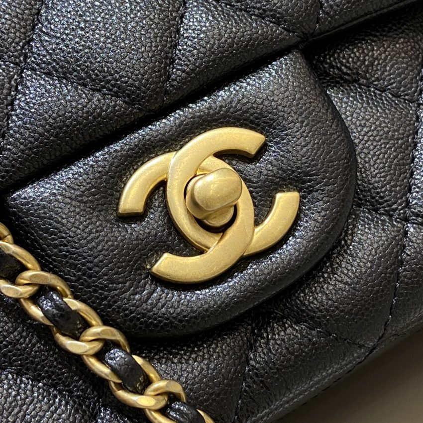g3-18 CHANEL CF Handle Black - chanel cf handle black replica detail 3