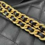 g3-29 CHANEL 24s Hobo Black - chanel 24s hobo black replica detail 3