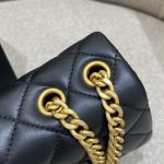 g4-17 CHANEL 23S Camellia Square Black - chanel camellia square black dupe detail 4