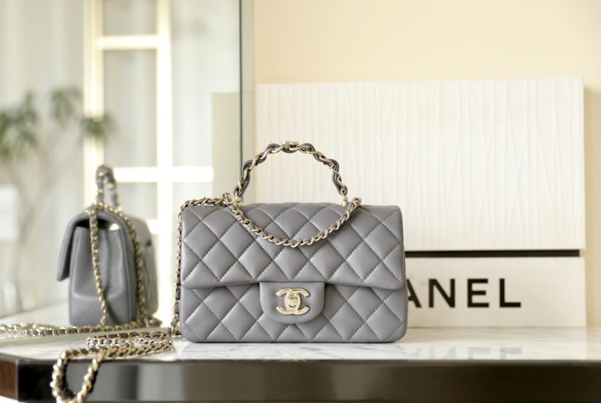 g4-21 Replica Chanel Cf 20 Cm Handle Beige - chanel flap handle beige replica detail 4